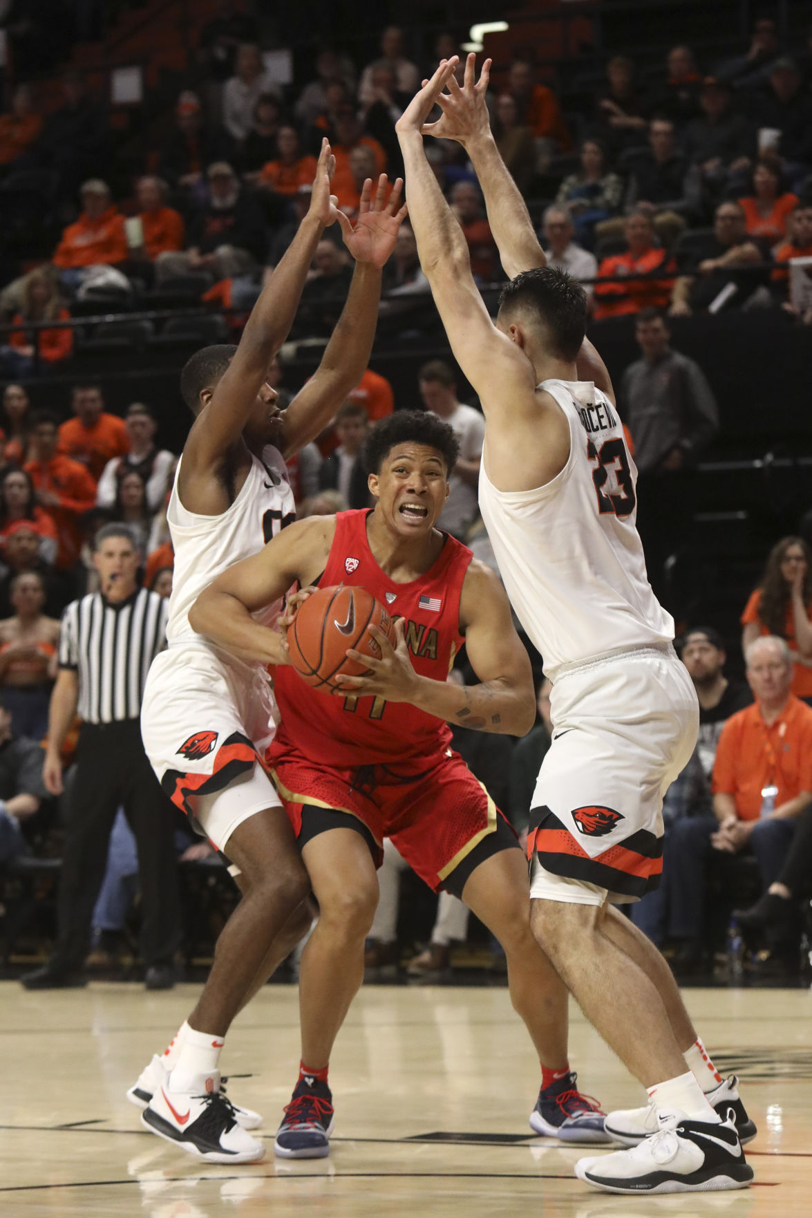 Arizona Oregon St Basketball